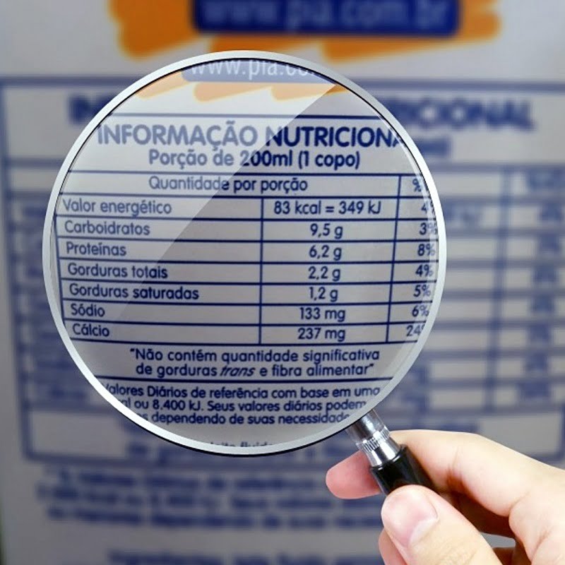 Como ler rótulos dos alimentos - matheus