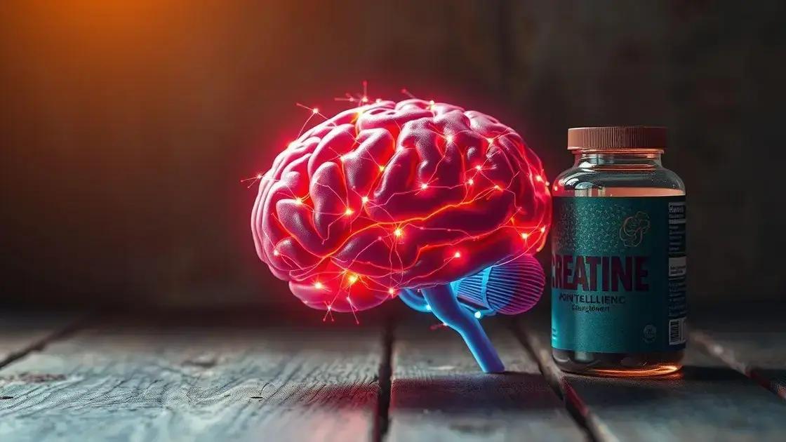 Creatina para cognição: como esse suplemento pode turbinar seu cérebro