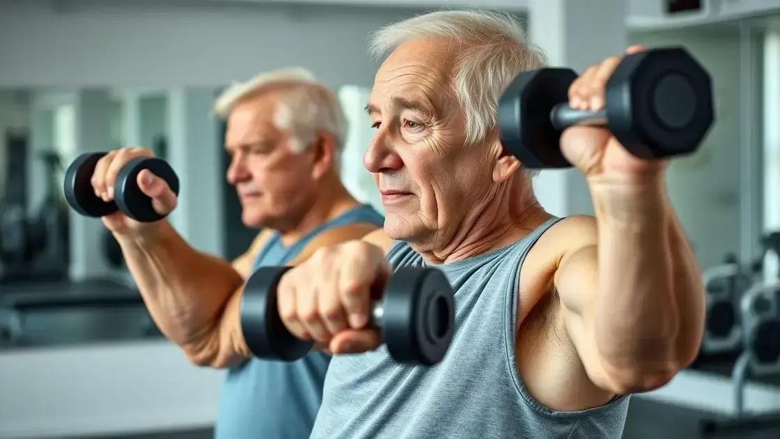 HMB para hipertrofia em idosos: saiba como potencializar os ganhos musculares