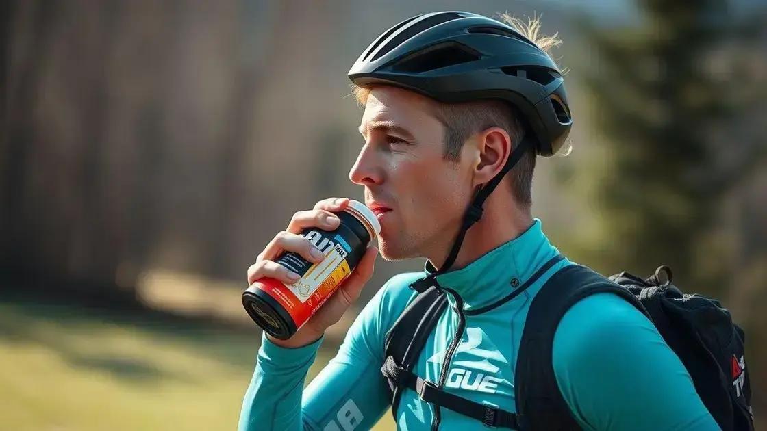 Suplementação intra-treino para endurance: o segredo para melhorar sua performance
