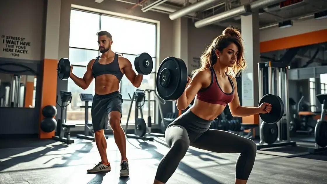 Emagrecimento e hipertrofia: como equilibrar resultados sem perder força