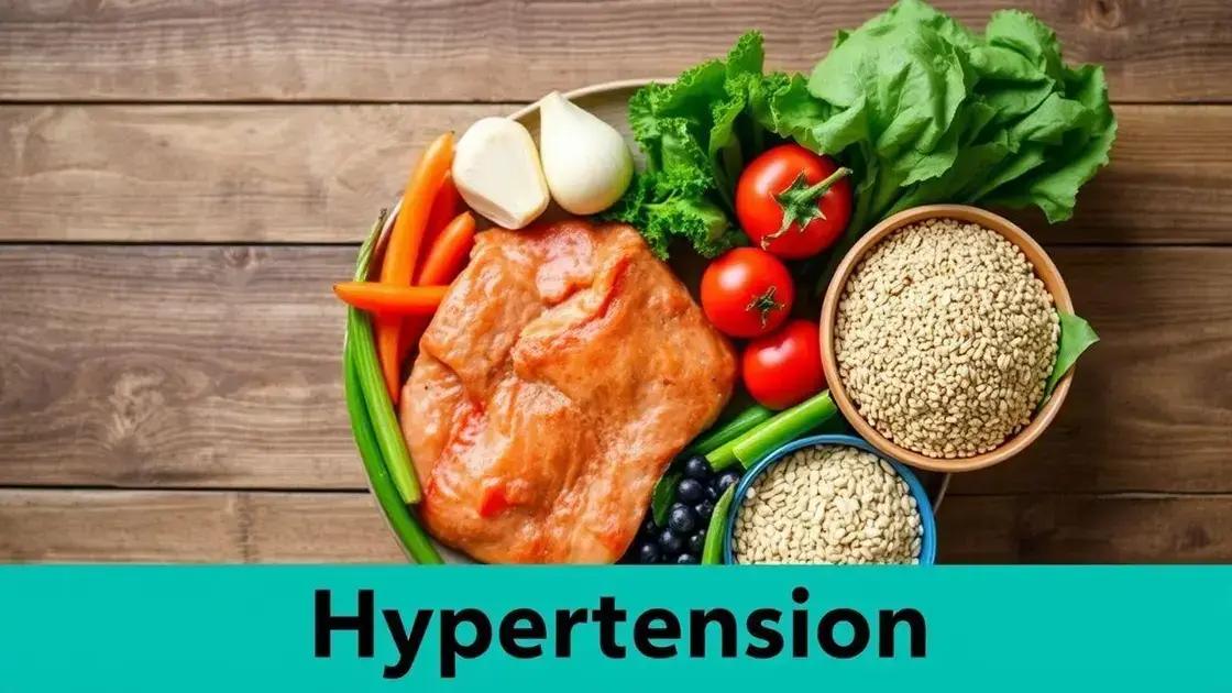 Estratégias nutricionais para pacientes com hipertensão: como controlar a pressão com dieta