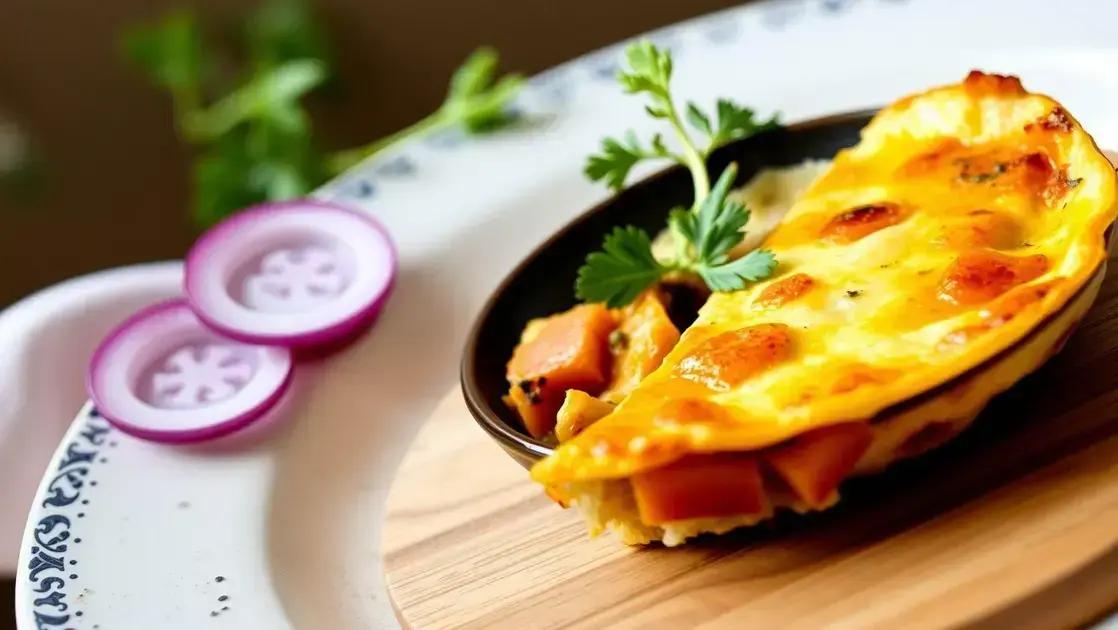 Omelete de forno com vegetais e cottage: saudável, leve e fácil para o dia a dia