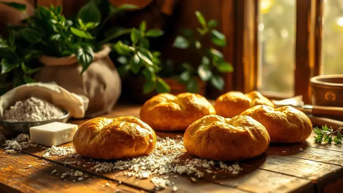 Pão de queijo fit com biomassa: opção prática para um lanche saudável e saboroso