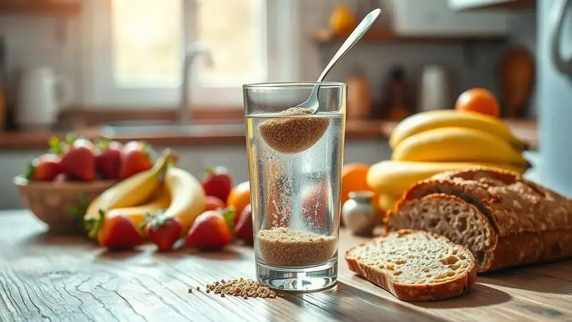 Psyllium: descubra como elevar sua saúde intestinal com este ingrediente natural