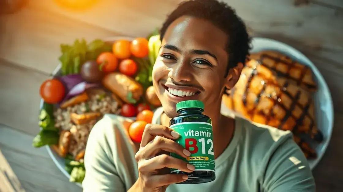 Suplementação de vitamina b12: por que ela é essencial para sua saúde?