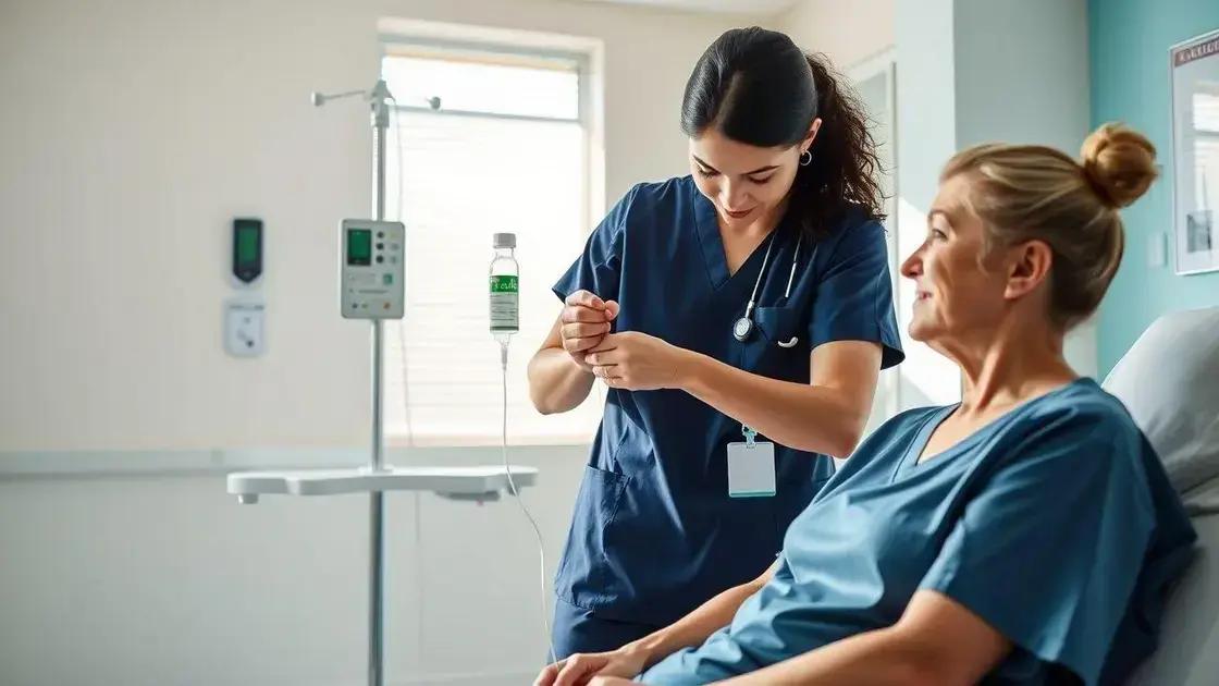 Suplementação endovenosa: o que é, benefícios e quando considerar