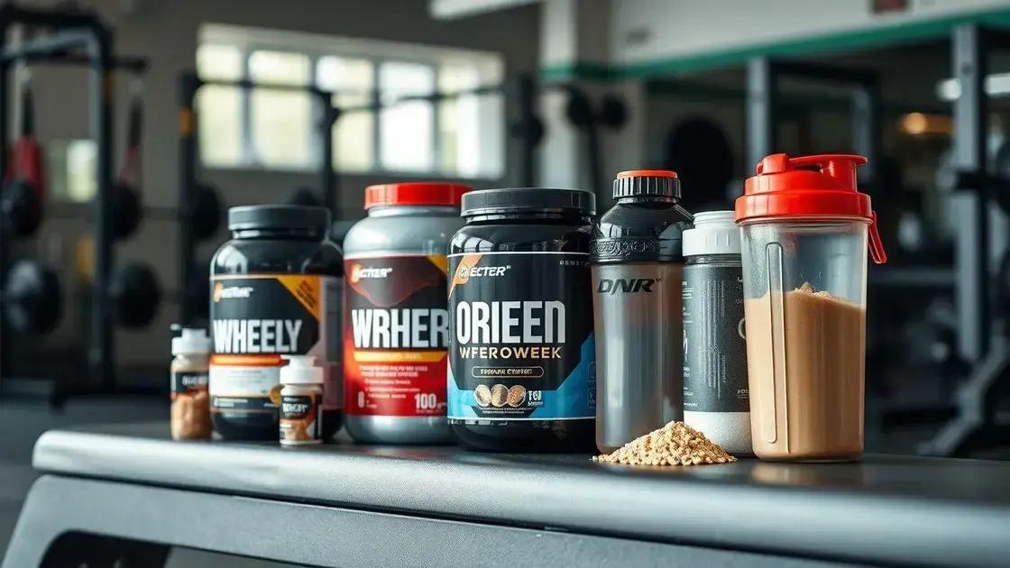 Suplementos para ganho de massa muscular: o que realmente funciona para turbinar seus resultados