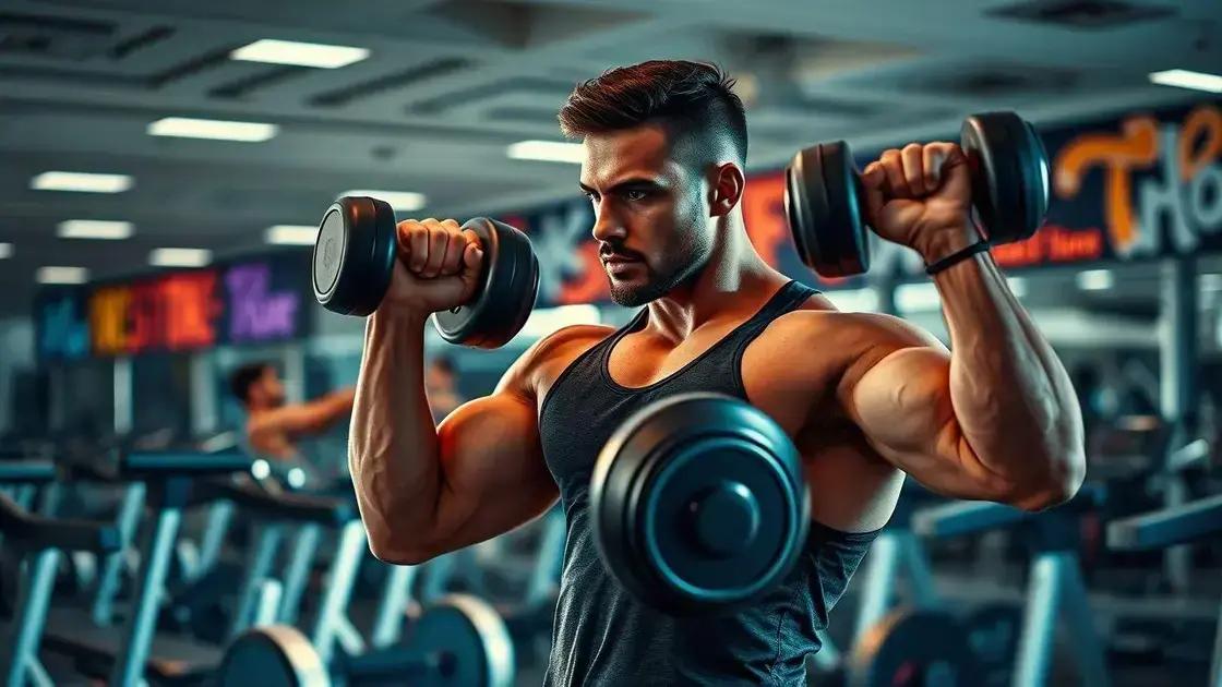 Treino para hipertrofia: como maximizar seus ganhos musculares de forma eficiente