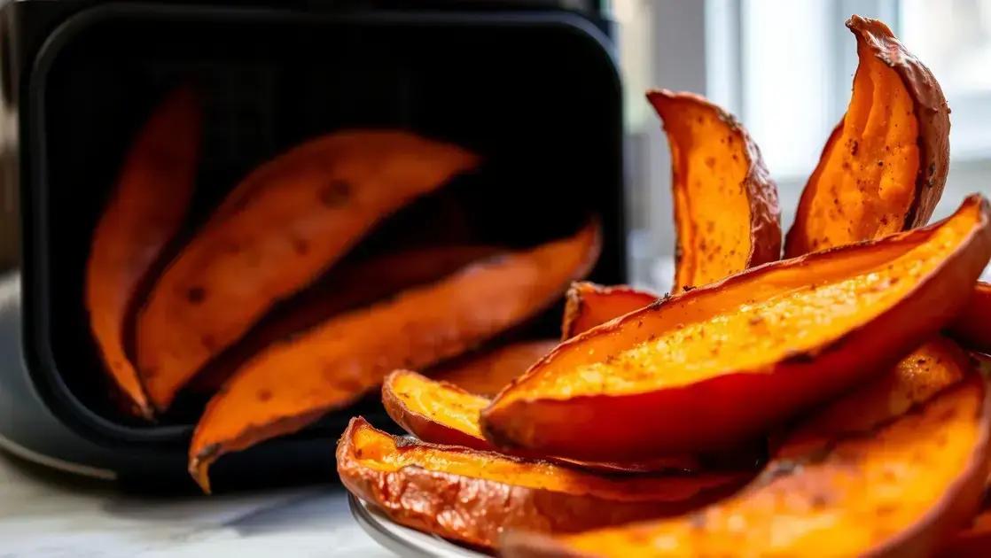 Batata-doce frita no airfryer com paprika: crocância e sabor em poucos minutos