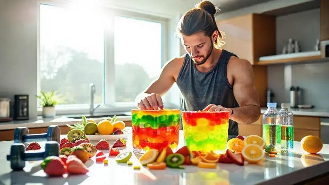 Benefícios da gelatina: descubra porque ela vai além da sobremesa e pode turbinar sua rotina