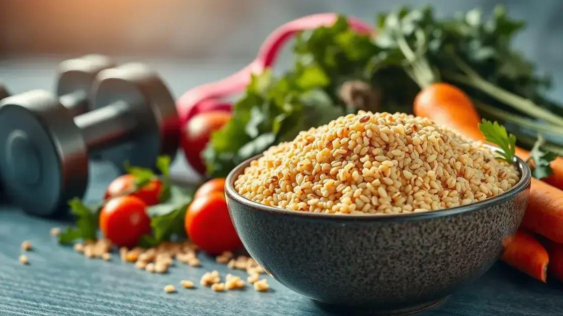 Benefícios da quinoa musculação: descubra o potencial desse grão na sua performance e ganhos