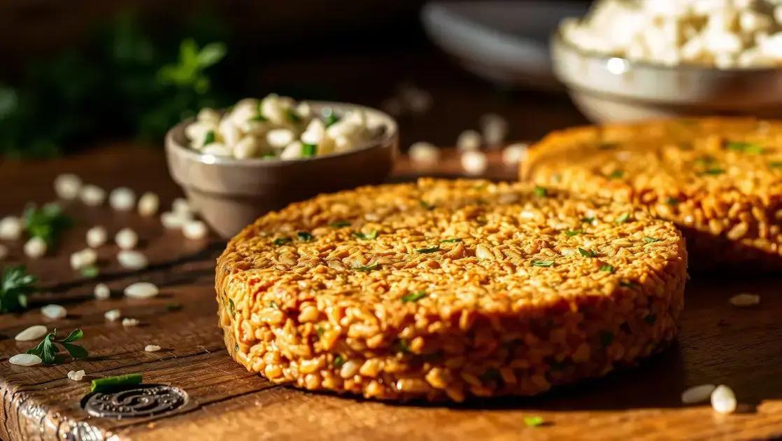 Bolinho de arroz integral com ervas finas: lanche saudável cheio de sabor e praticidade