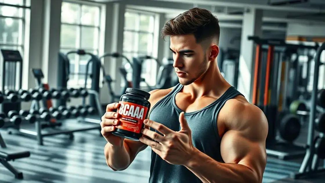 Como tomar BCAA: estratégias práticas, erros comuns e dicas para potencializar seus resultados