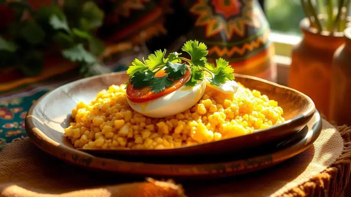 Cuscuz nordestino light com ovo e coentro: fácil, nutritivo e pronto para o dia a dia