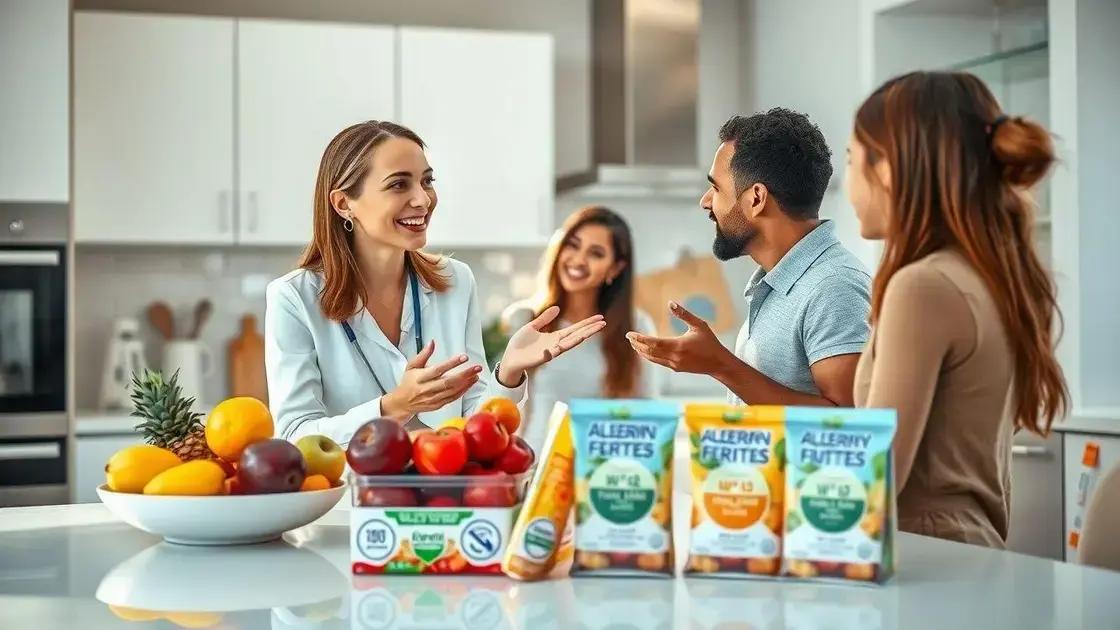 Nutricionista especialista em alergia alimentar: como transformar a rotina de quem convive com restrições
