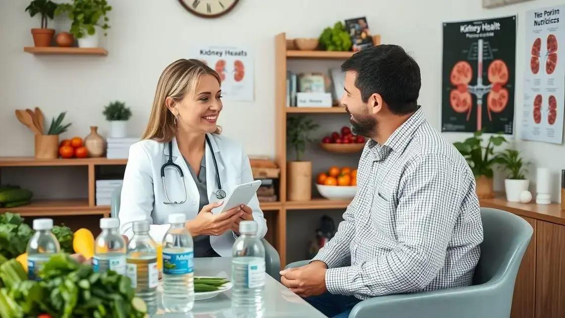 Nutricionista especialista em doenças renais: como transformar sua alimentação e proteger a saúde