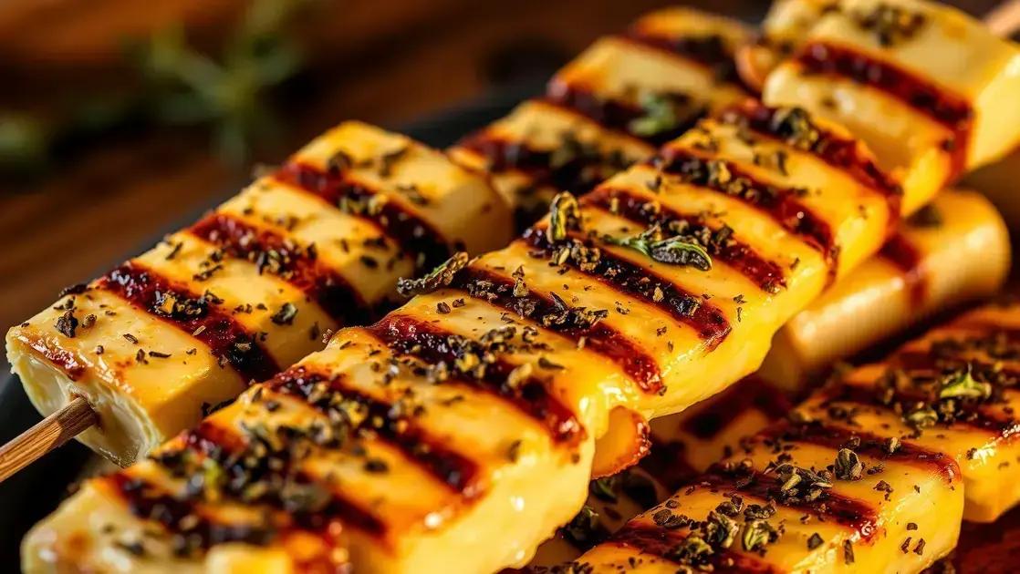Queijo coalho grelhado com orégano: petisco saudável pronto em poucos minutos