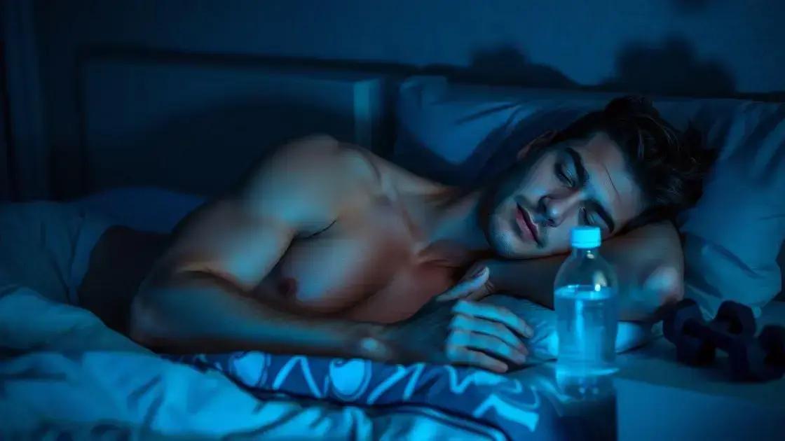 Sono anabolico: entenda o segredo para potencializar resultados e recuperação muscular