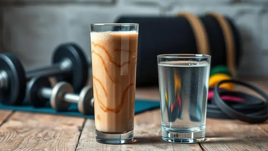 Tomar whey com leite ou água: entenda qual escolha traz mais resultado para você