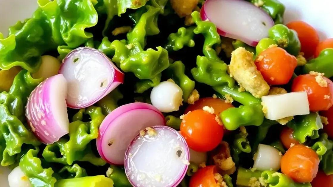 Salada de umbu verde com cebola roxa e hortelã: frescor, sabor e praticidade para o verão